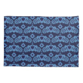 Maan Magische Sterren Harten Celestial Midnight Bl Kussensloop (Achterkant)