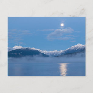 Maan ondergaand Seabeck, Washington Briefkaart
