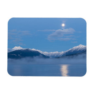 Maan ondergaand Seabeck, Washington Magneet