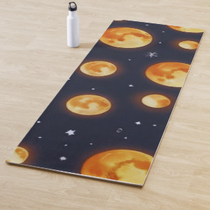 Maan op Vuur patroon Yogamat