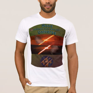 Maan reist naar een andere universiteit t-shirt