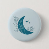 Maan Ronde Button 5,7 Cm (Voorkant)