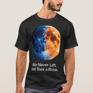 Maan Ruimte Astronomie Kosmische Citaten Sterrenst T-shirt