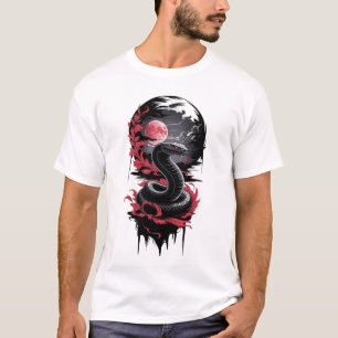 Maan Serpent - Bewaker van de Bloedmaan T-shirt