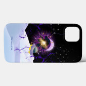 Maan Sterren Bekend Landschap Buitenaards Ruimtesc Case-Mate iPhone Case (Achterkant (horizontaal))