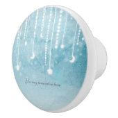 Maan & Sterren Hemelse Hanggloed Keramische Knop (Rechts)