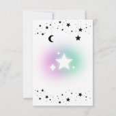 Maan & sterren kaart (Achterkant)