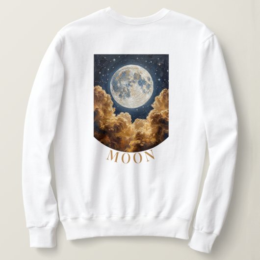Maan sweatshirt (Design achterkant)