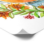 Maan uit de doos poster (Hoek)