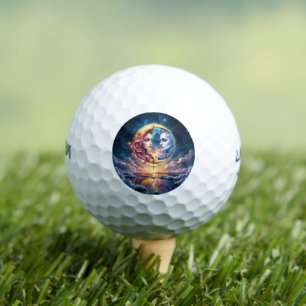 Maan van de Eeuwige Balans – Vuur & Water Zielen. Golfballen