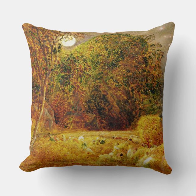 Maan van de Oogst, 1833 (olie op document op Kussen (Voorkant)