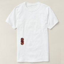Maan Vogel Anemoon— Hem Print T-Shirt
