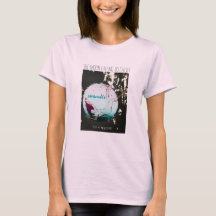 Maan Vrouw Kunst T-shirt