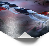 Maan vuur Succubus Foto Afdruk (Hoek)