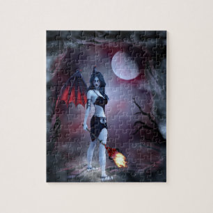 Maan vuur Succubus Legpuzzel