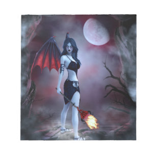 Maan vuur Succubus Notitieblok