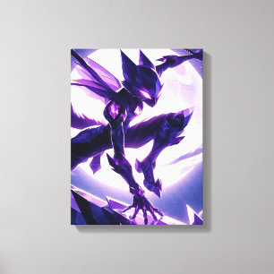 maanbladkat canvas afdruk