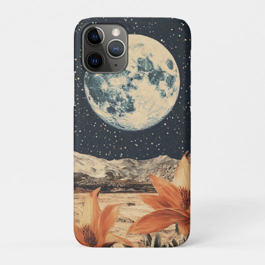 Maanbloei boven Sandy Peaks Case-Mate iPhone Case (Achterkant)