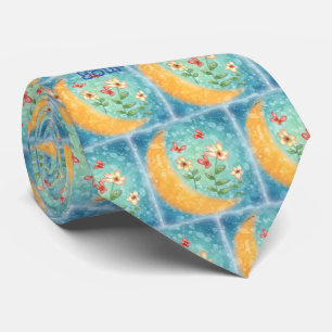 Maanbloemen Stropdas