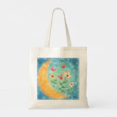 Maanbloemen Tote Bag (Achterkant)