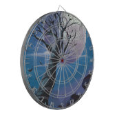 Maanboom Dartbord (Voorkant Links)
