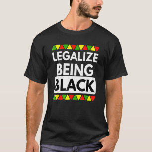 Maand Afrikaanse P T-shirt