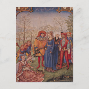 maand april briefkaart