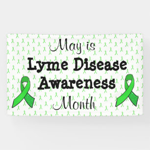 Maand Banner van de maand van de ziekte van Lyme