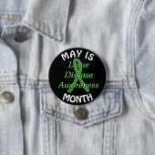 Maand Button van de maand van de ziekte van Lyme (In situ)