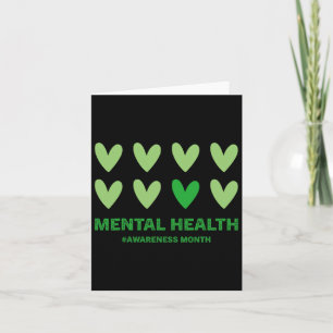 Maand gezondheidsvoorlichting kaart