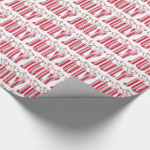 Maand Juli Canadese Maple Leaf Canada Dag Cadeaupapier (Hoek)