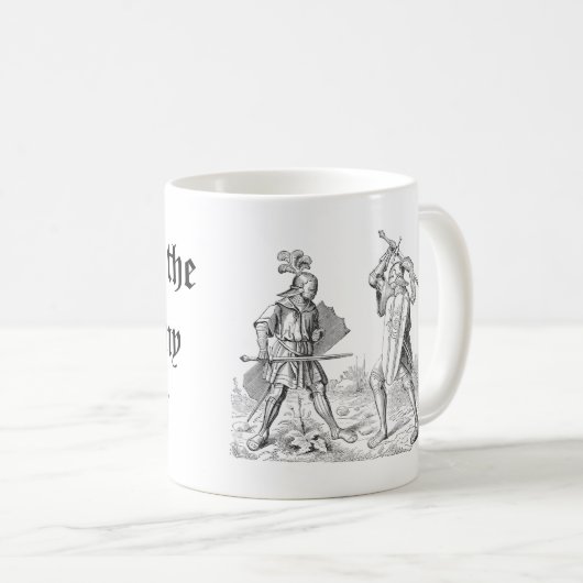 Maand met de tranen van mijn vijanden - ridders koffiemok (Voorkant rechts)