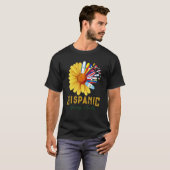 Maand nationaal latino t-shirt (Voorkant volledig)