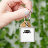 Maand Skelet Hart Handen LGBTQIA Sleutelhanger (Hand)