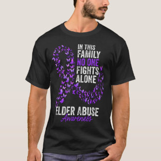 Maand van bewustwording ouderenmishandeling Vlinde T-shirt