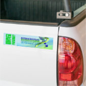 Maand van bewustwording van intracraniële hyperten bumpersticker (Op Truck)