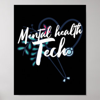 Maand van bewustwording van psychische gezondheid  poster