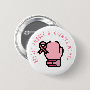 Maand van borstkanker ronde button 5,7 cm