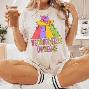maand van de autisme   Neurodivers universum T-shirt
