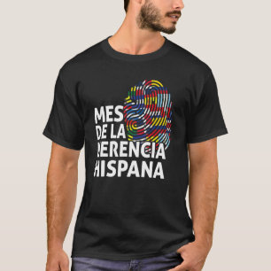 Maand van de hispanitische erfenis Hispanic Herita T-shirt