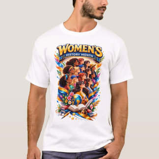 Maand van de Vrouwengeschiedenis – Krachtig & Kleu T-shirt
