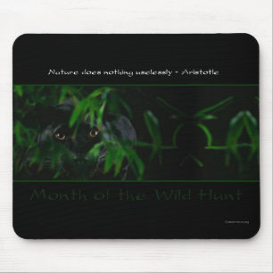 Maand van de Wilde Hunt Mousepad Muismat