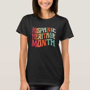 Maand van het erfgoed van de ispanic 2022 National T-shirt