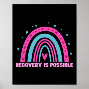 Maand van het herstel van drugsverslaving Overdosi Poster
