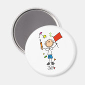 Maand van juli magneet (Voorkant / Achterkant)