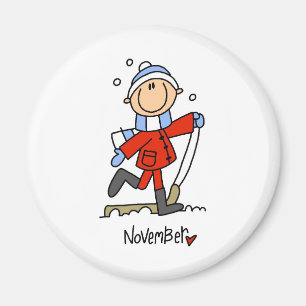 Maand van november magneet
