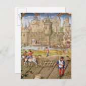 Maand van oktober briefkaart (Voorkant / Achterkant)