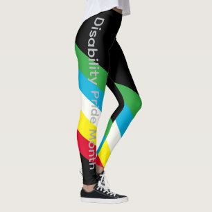 Maand van trots op een beperking leggings
