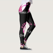 Maand voor bewustmaking van borstkanker doorbreken leggings (Rechts)
