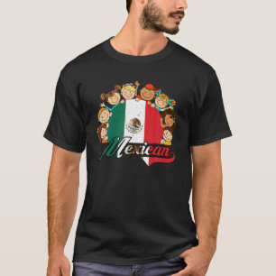 Maand voor het Kinder erfgoed van Mexico T-shirt